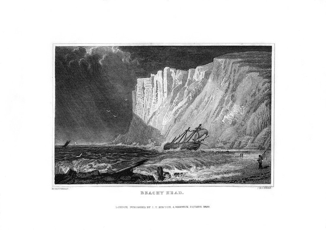 Beachy Head, East Sussex, 1829