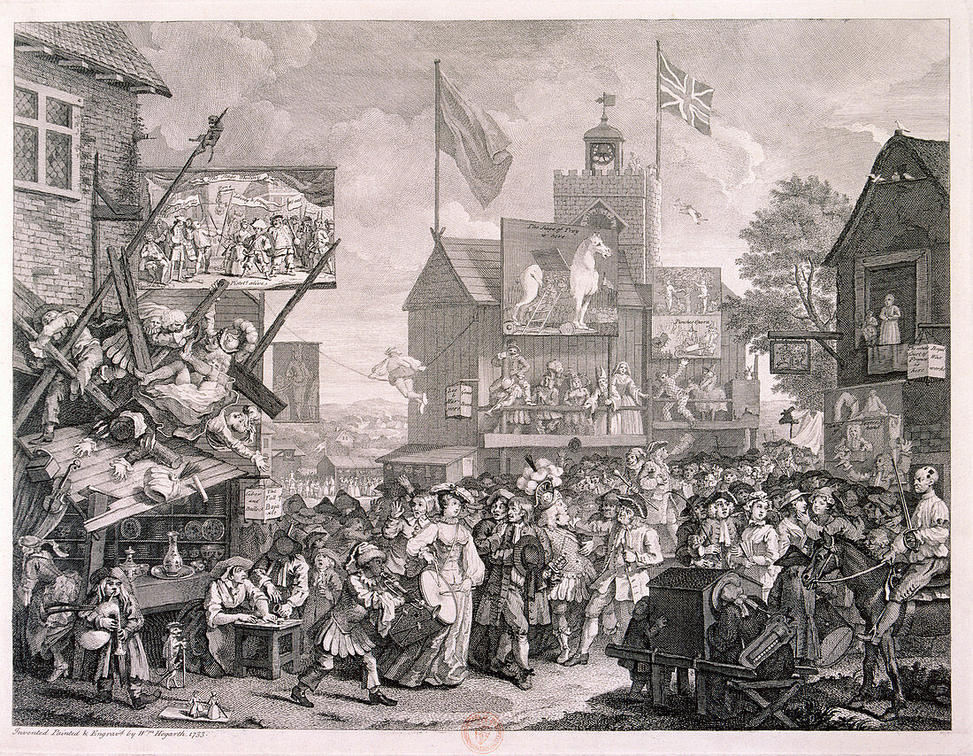 Southwark Fair', 1733