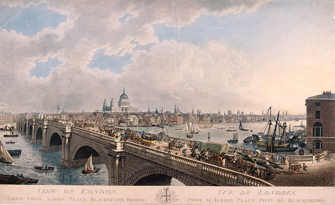 City of London from the South, 1802