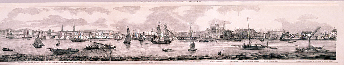 View of London, 1851
