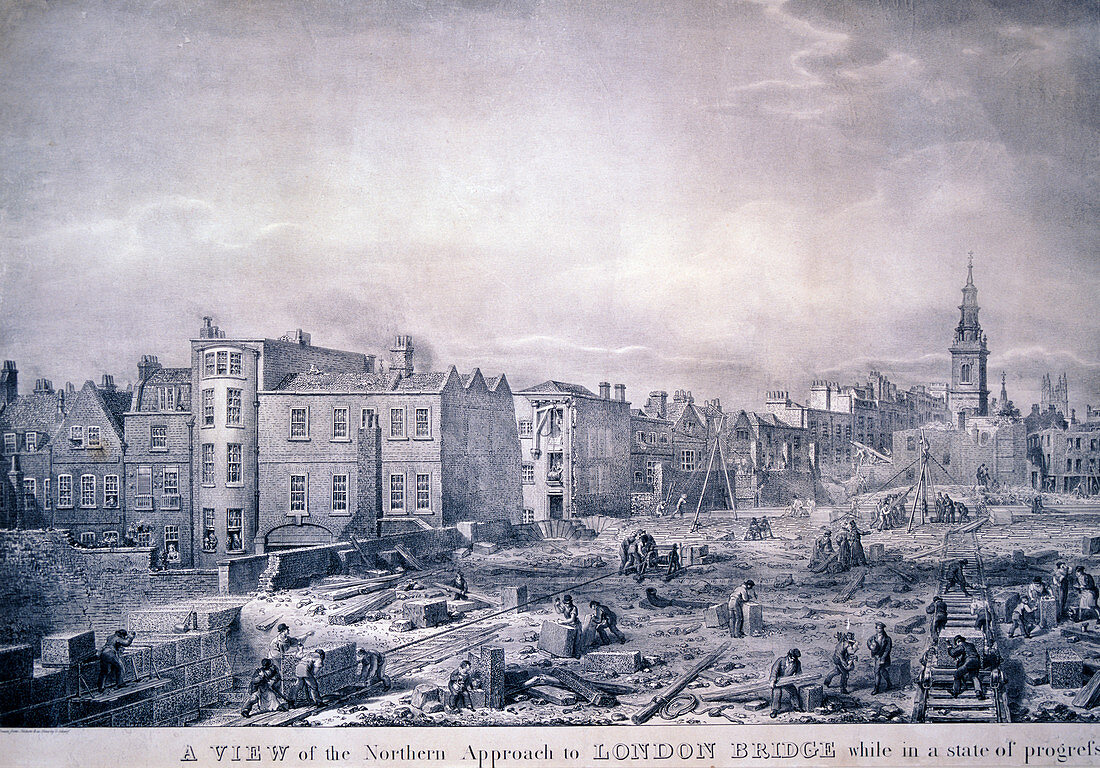 King William Street, London, 1830