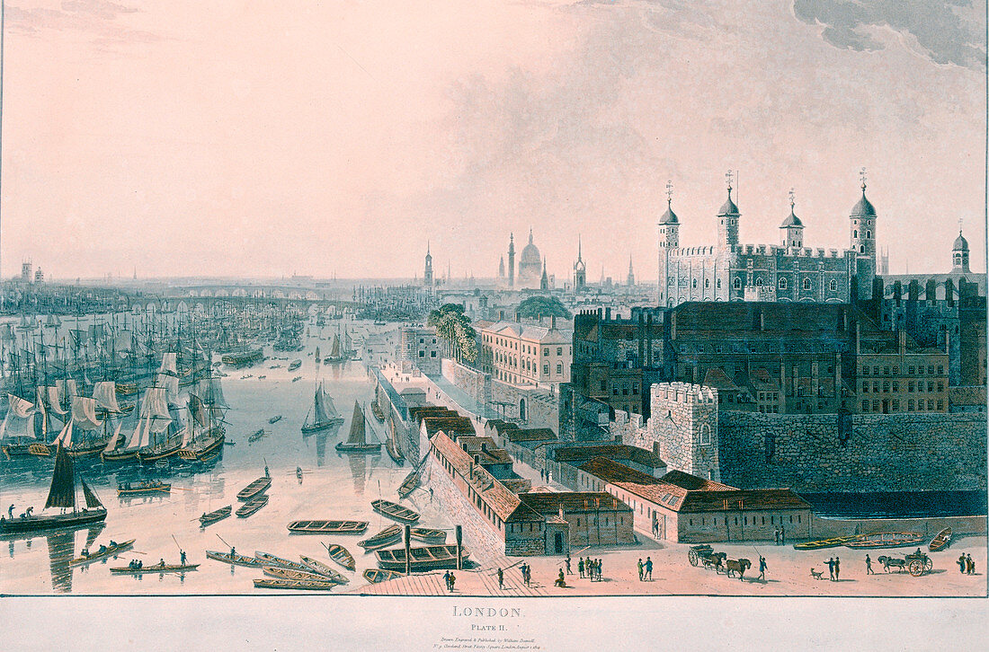 View of London, 1804