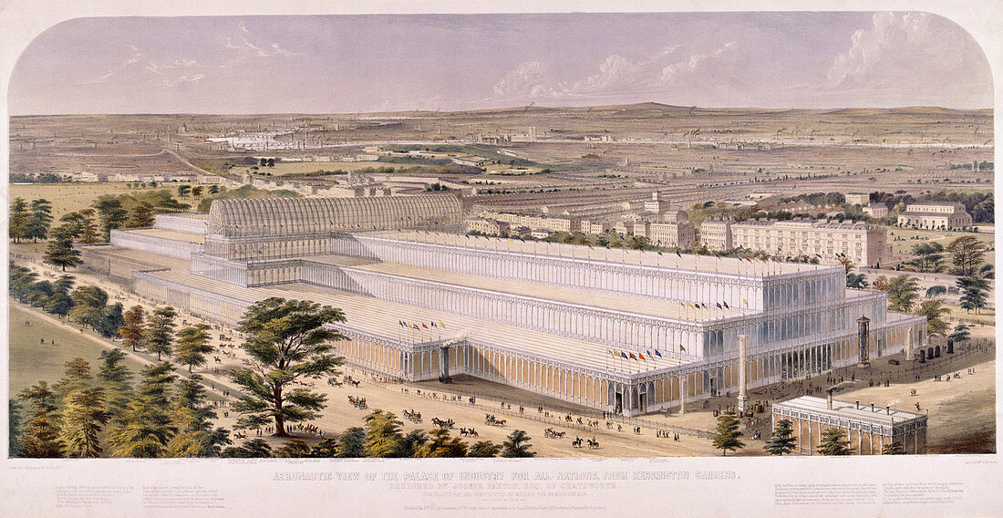 Great Exhibition, Hyde Park, London, 1851