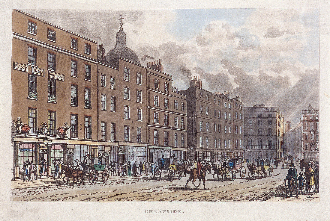 Cheapside, London, 1813