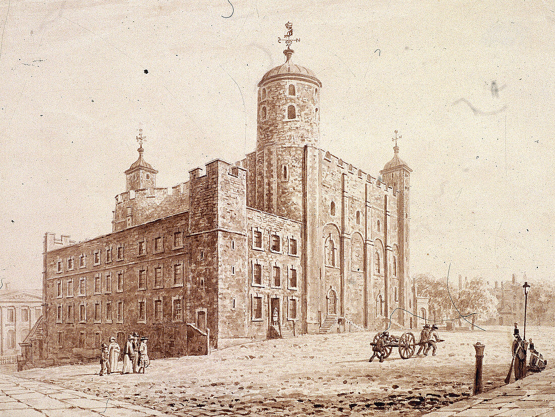 Tower of London, London, c1820