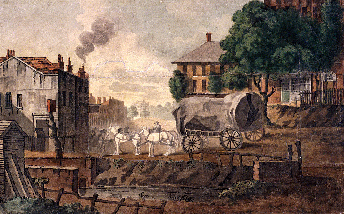 Kentish Town, London, 1817