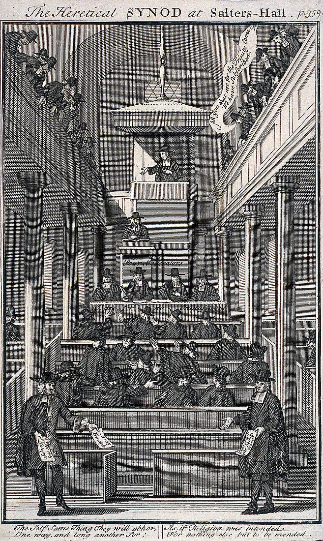 The Heretical Synod at Salters' Hall Chapel', London, 1720