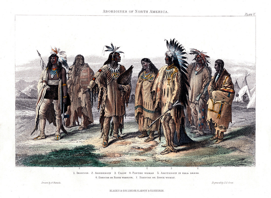 Aborigines of North America', 1873