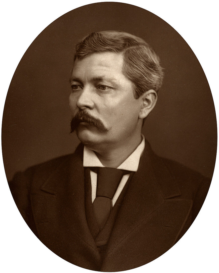 Henry Morton Stanley, African explorer, 1880