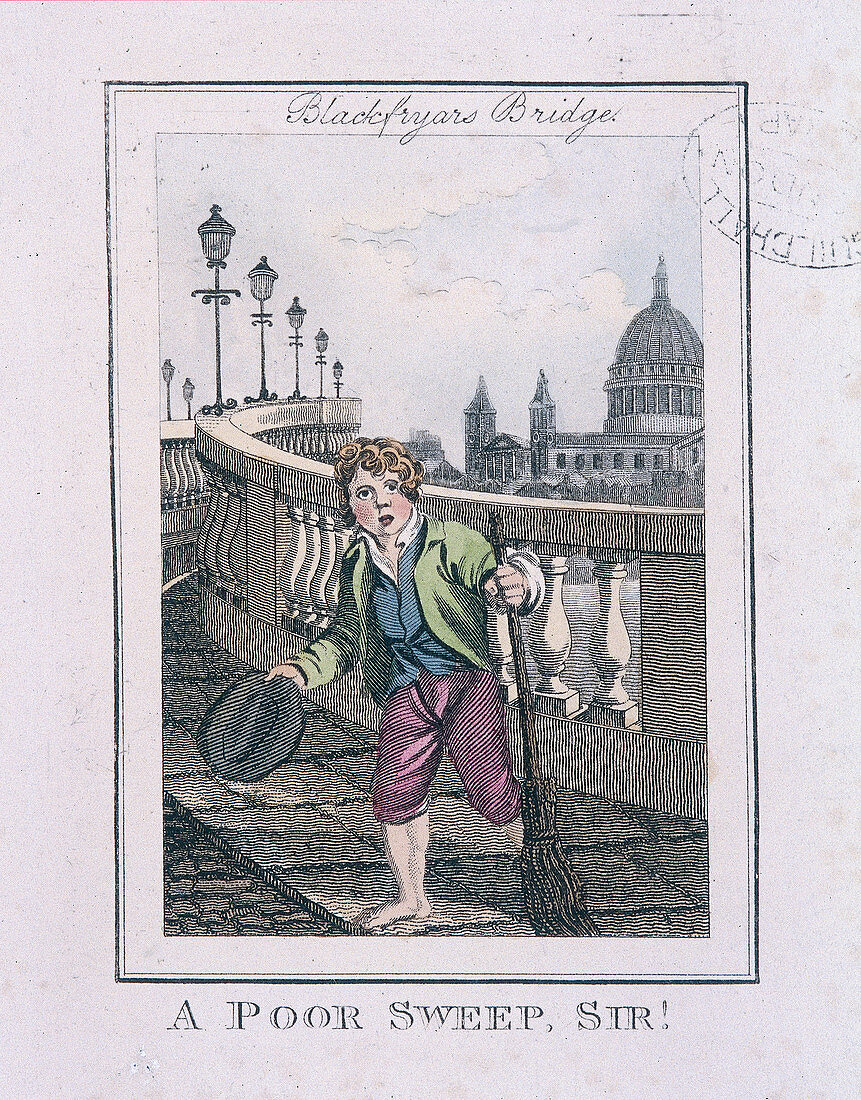 A Poor Sweep, Sir', Cries of London, 1804