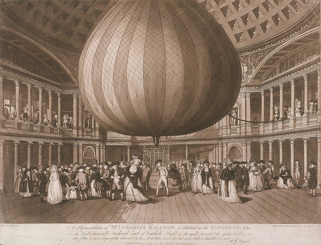 The interior of the Pantheon, Oxford Street, London, 1785