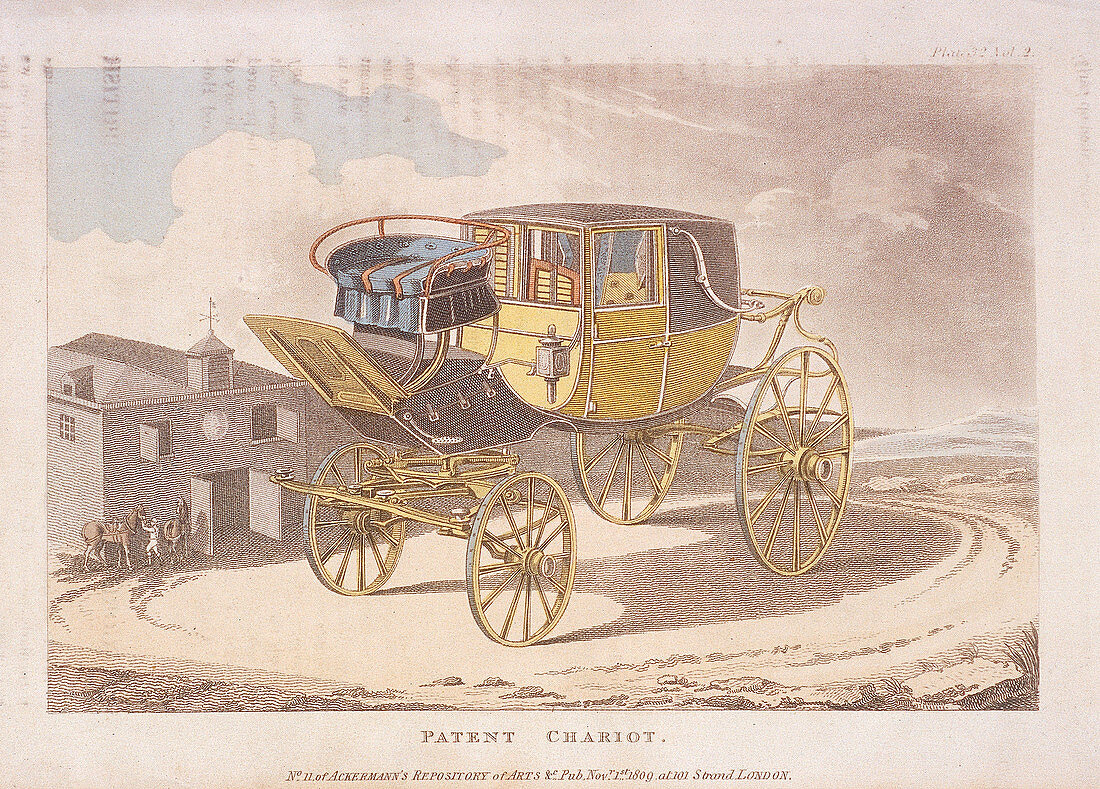 Patent chariot, 1809