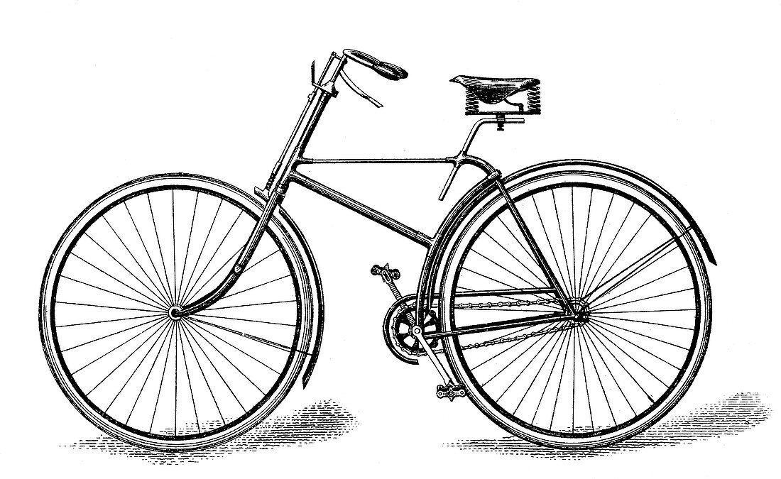 Singer's special safety bicycle, c1886
