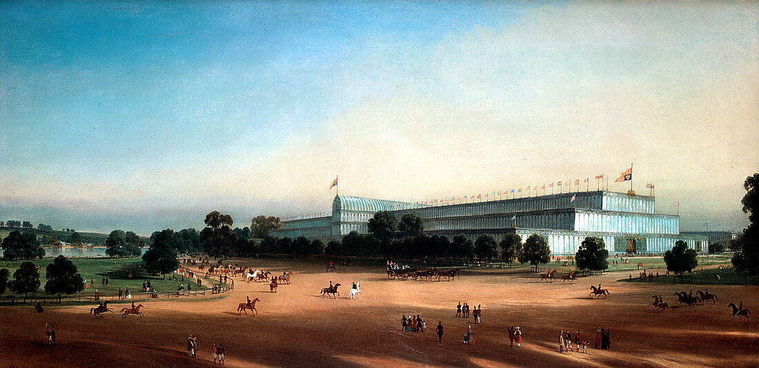 Crystal Palace, Hyde Park, London, 1851