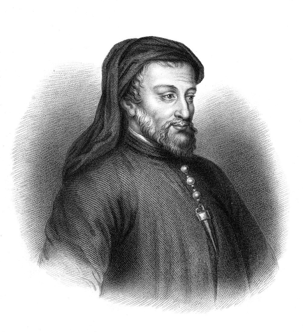 Geoffrey Chaucer, English author and diplomat