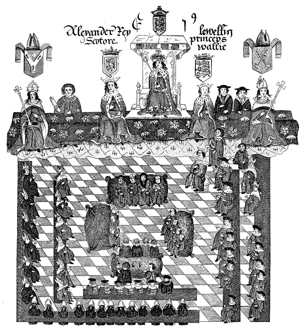 Parliament of Edward I, 13th century, (c1905)