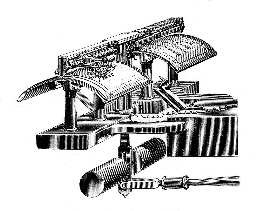 Caselli's pantelegraph, 1874