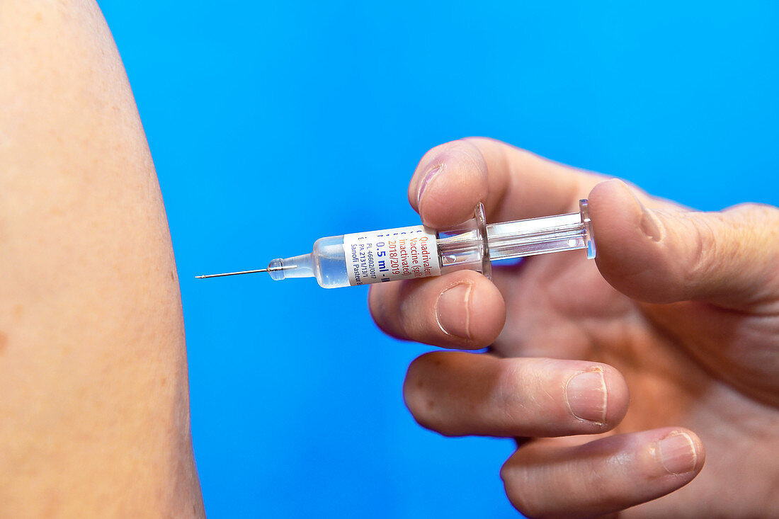Influenza vaccine injection, 2018-19 strain