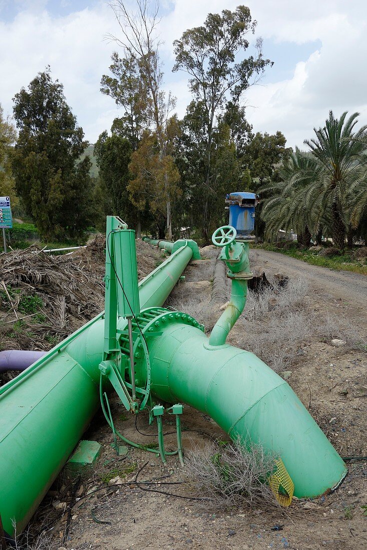 Irrigation pipe, Israel