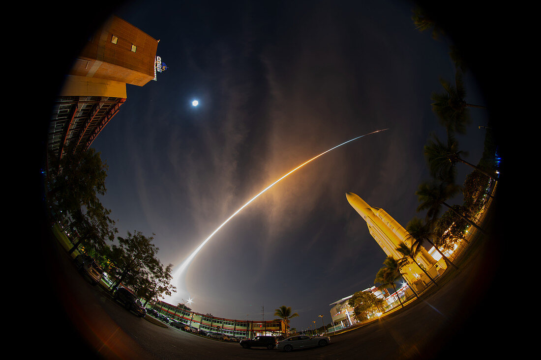 BepiColombo spacecraft launch, October 2018