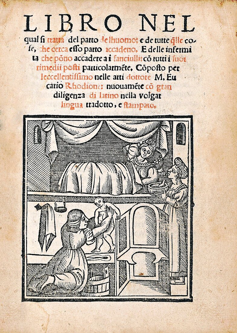 Del parto de l'huomo (1538)
