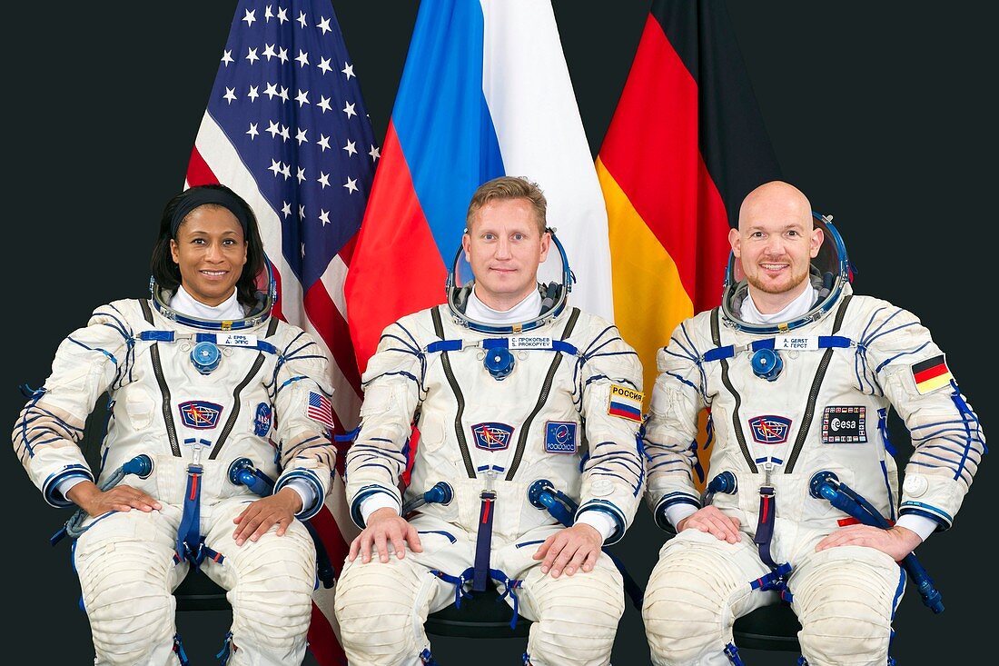 ISS astronauts, backup crew for Expedition 54-55