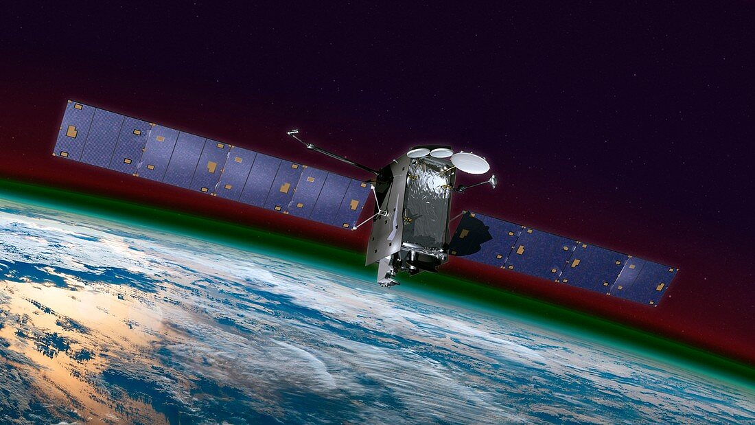 GOLD mission on SES-14 satellite, illustration