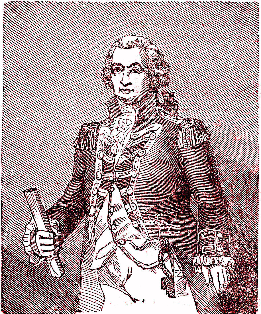 Hyde Parker, British Admiral