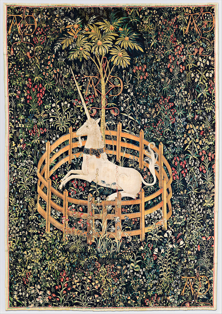 The Unicorn in Captivity, circa 1500