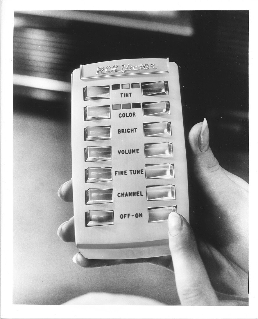 Television remote control, 1950s