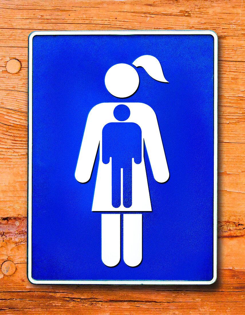 Transgender sign, symbolic image