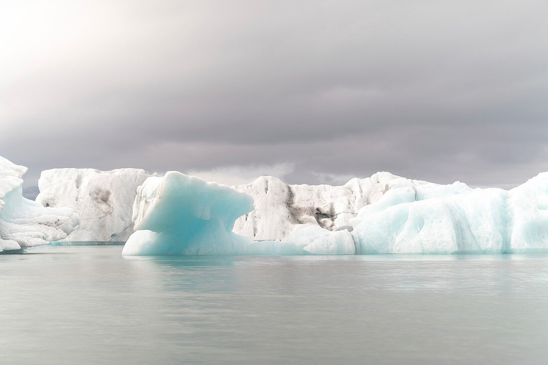 Iceberg in lagoon, Iceland