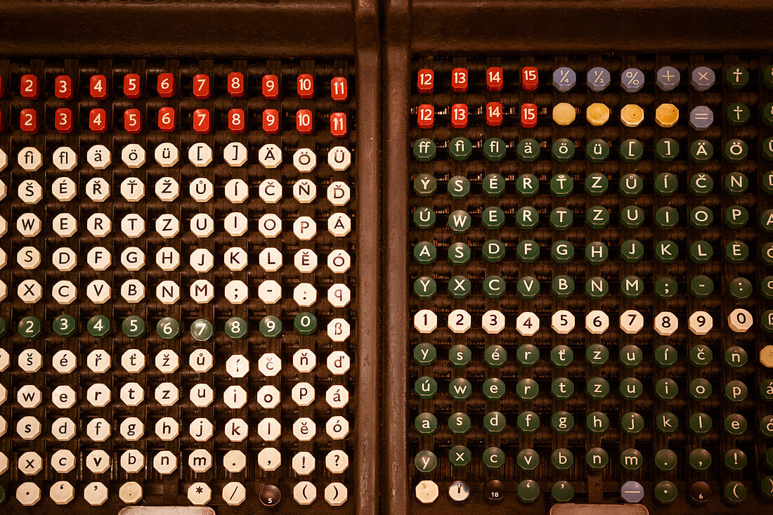 Vintage keyboard