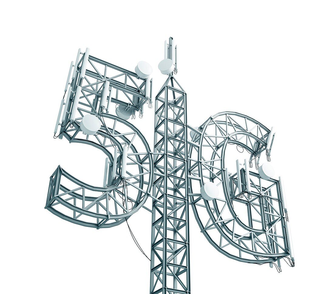 5G technology, illustration