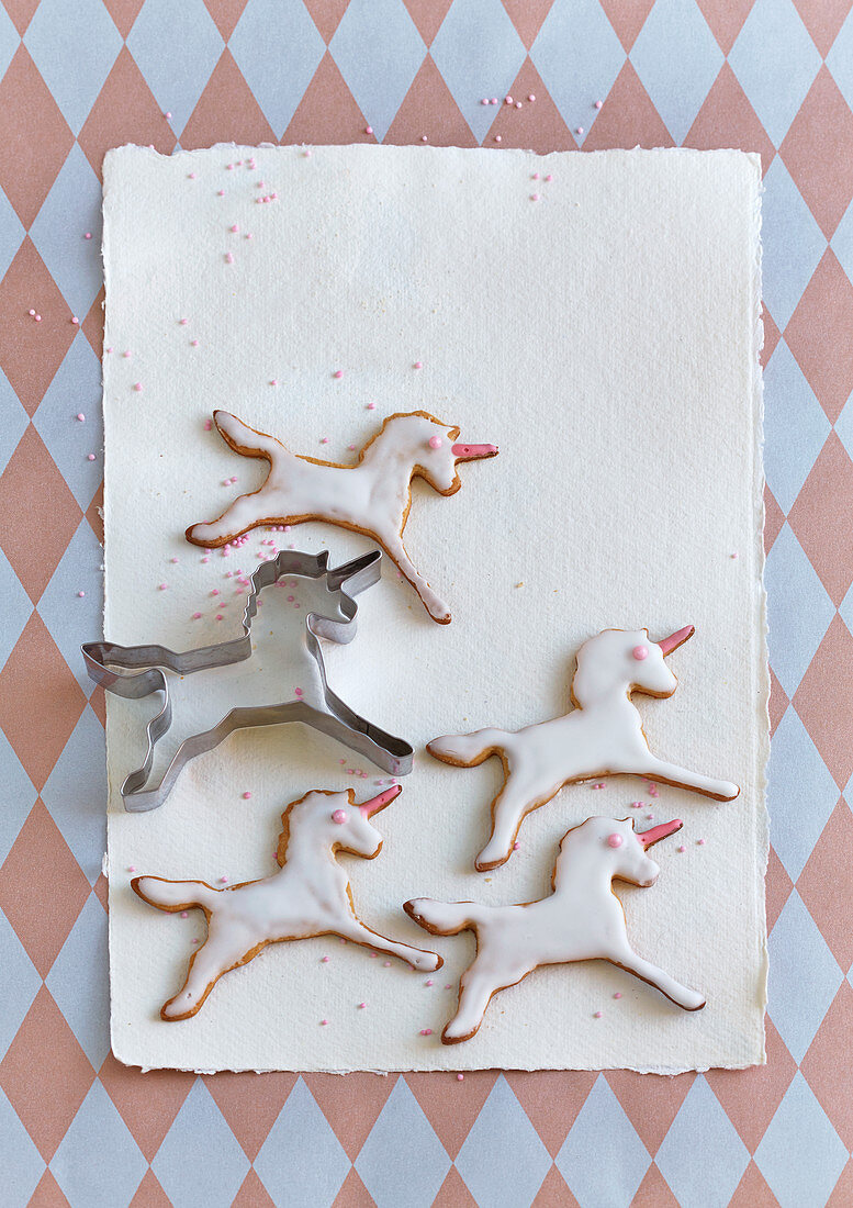 Swedish gingerbread unicorns
