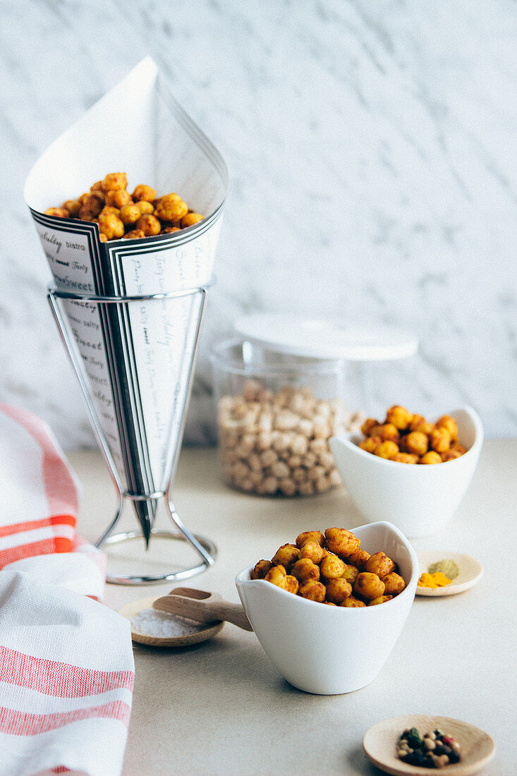 Spiced chickpeas