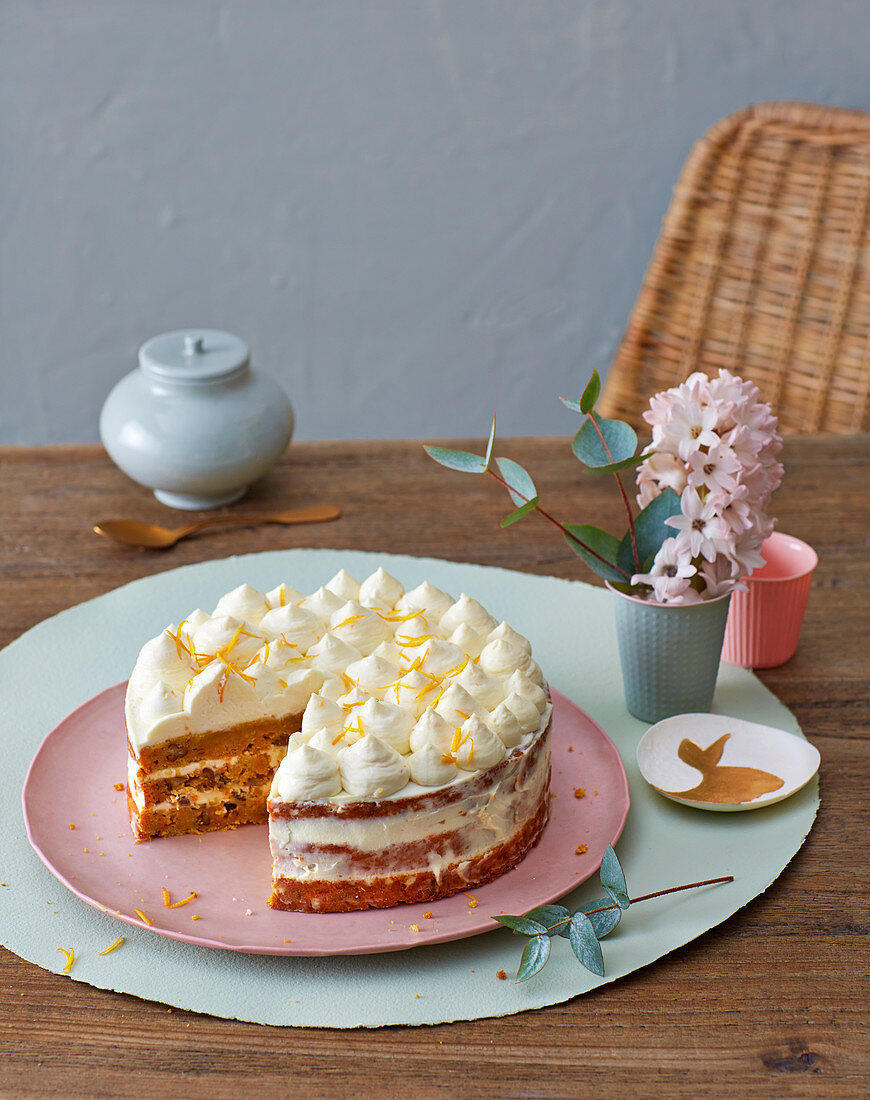 Carrot cake for Easter