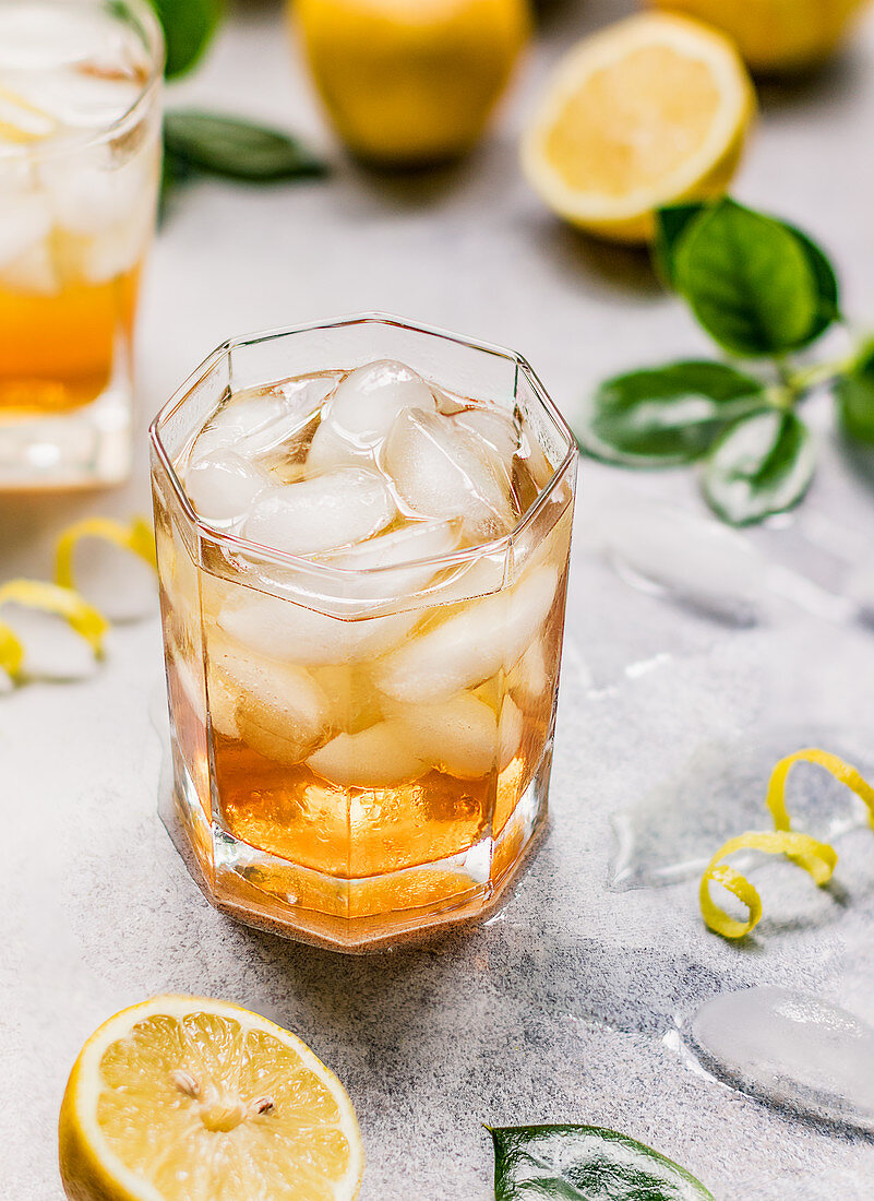 Meyer lemon schnapps