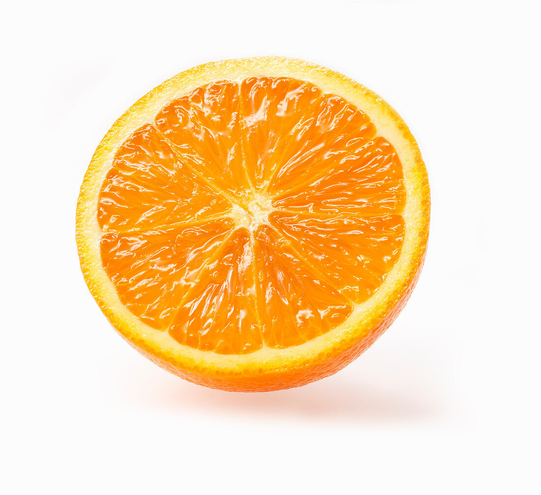 Orangenhälfte