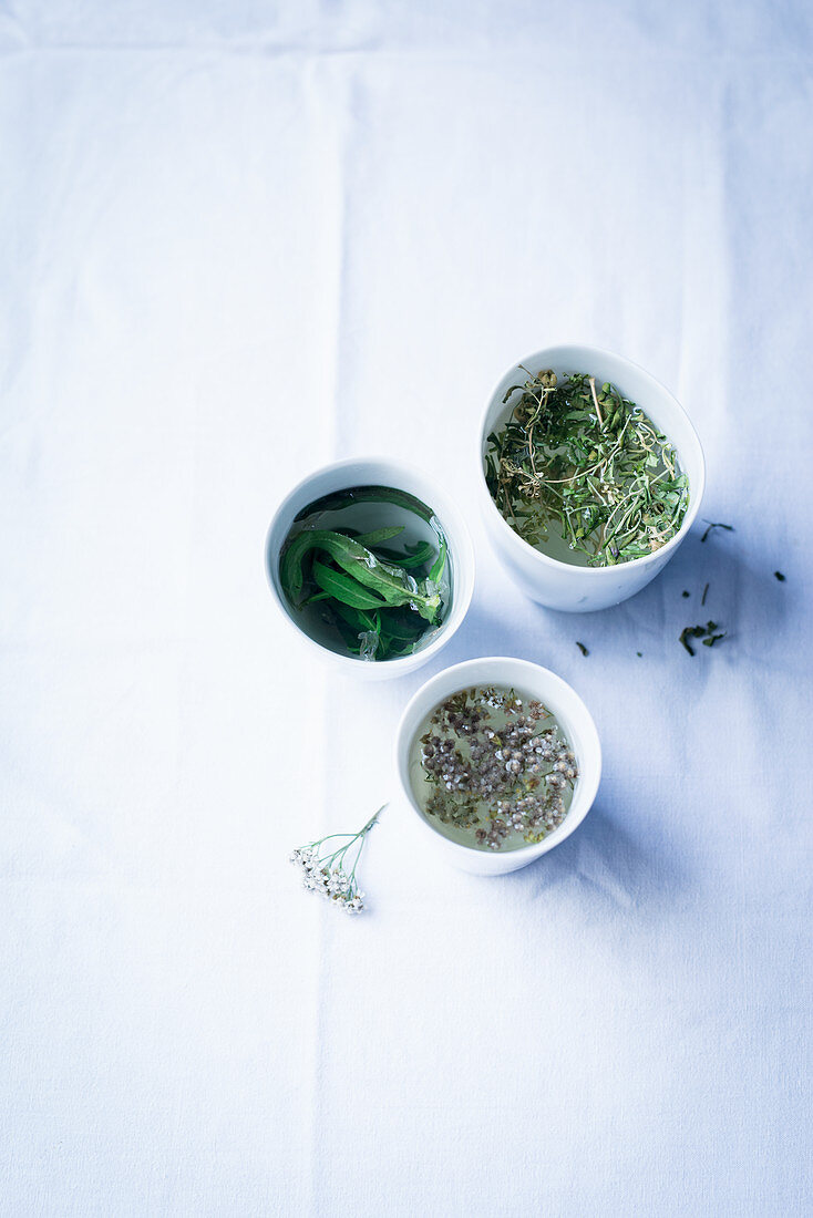 Assortment of herb teas
