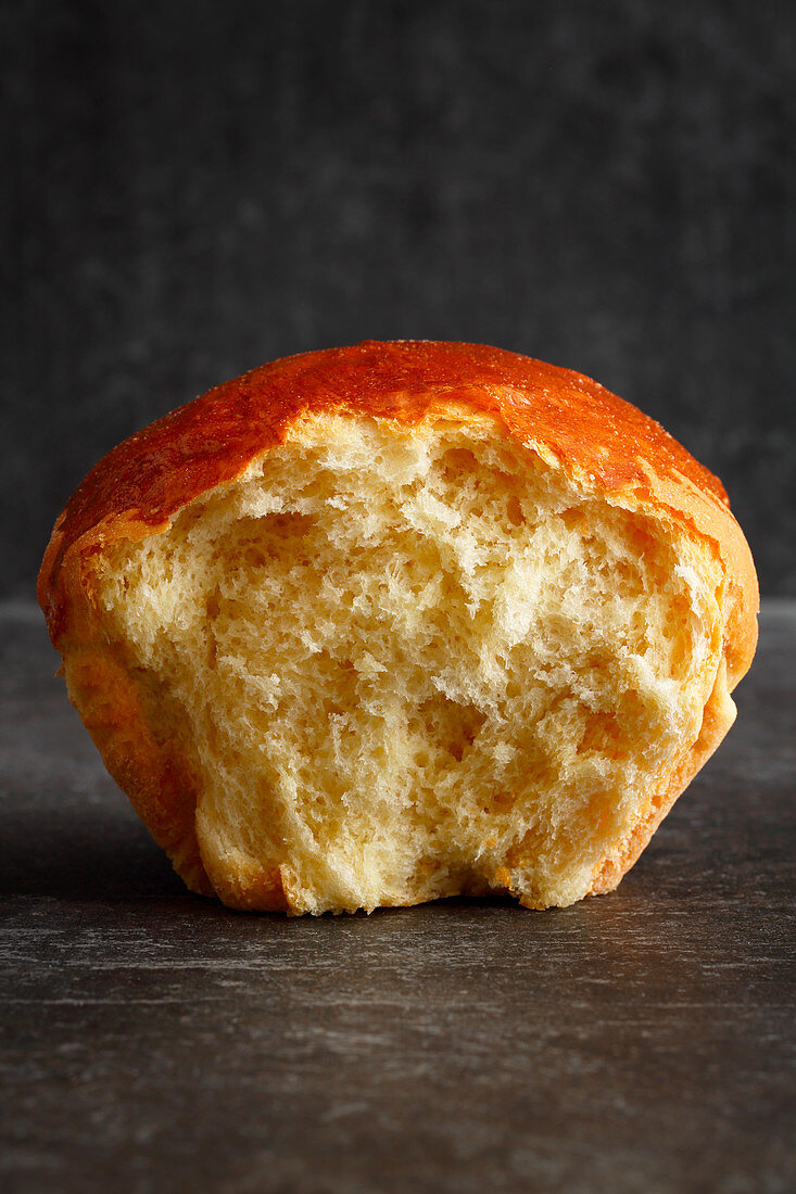 A Buchtel (baked, sweet yeast dumpling)