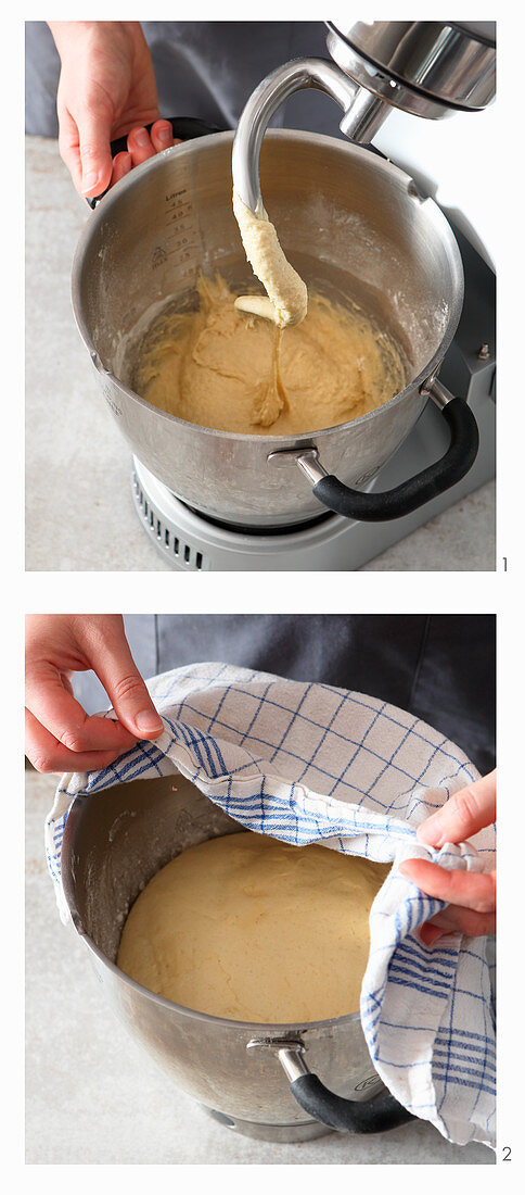 Yeast dough – direct proving