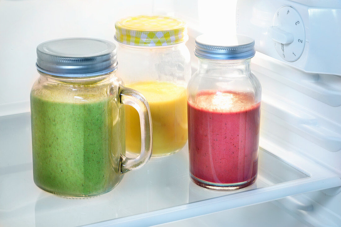 Protein drinks keep for one day in the fridge