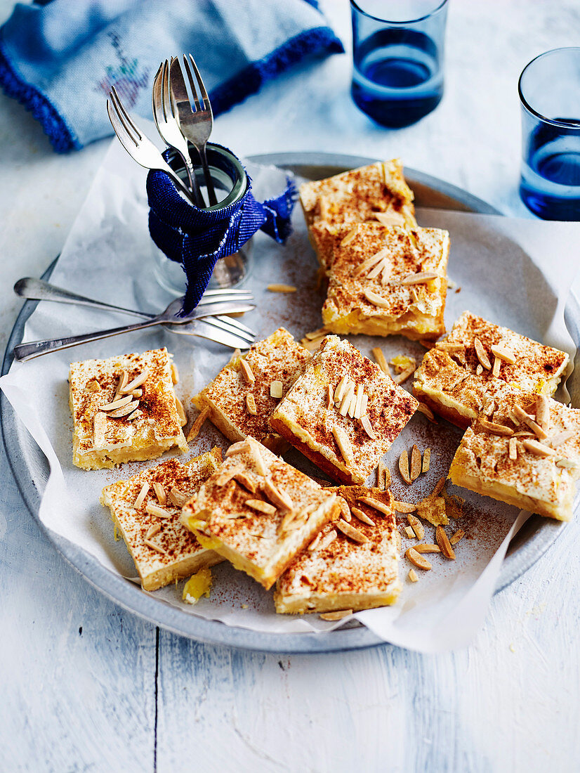 Almond, Coconut and Pineapple Slice