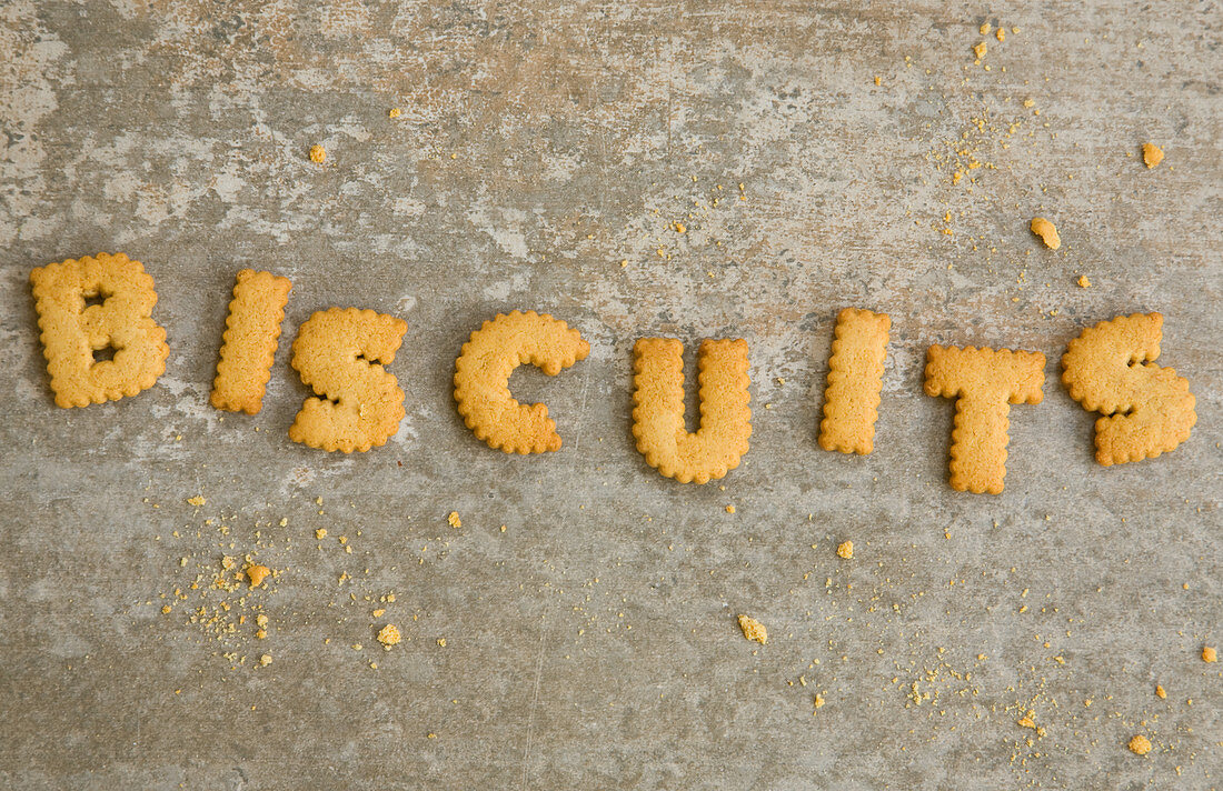 Biscuits (Buchstabenplätzchen)