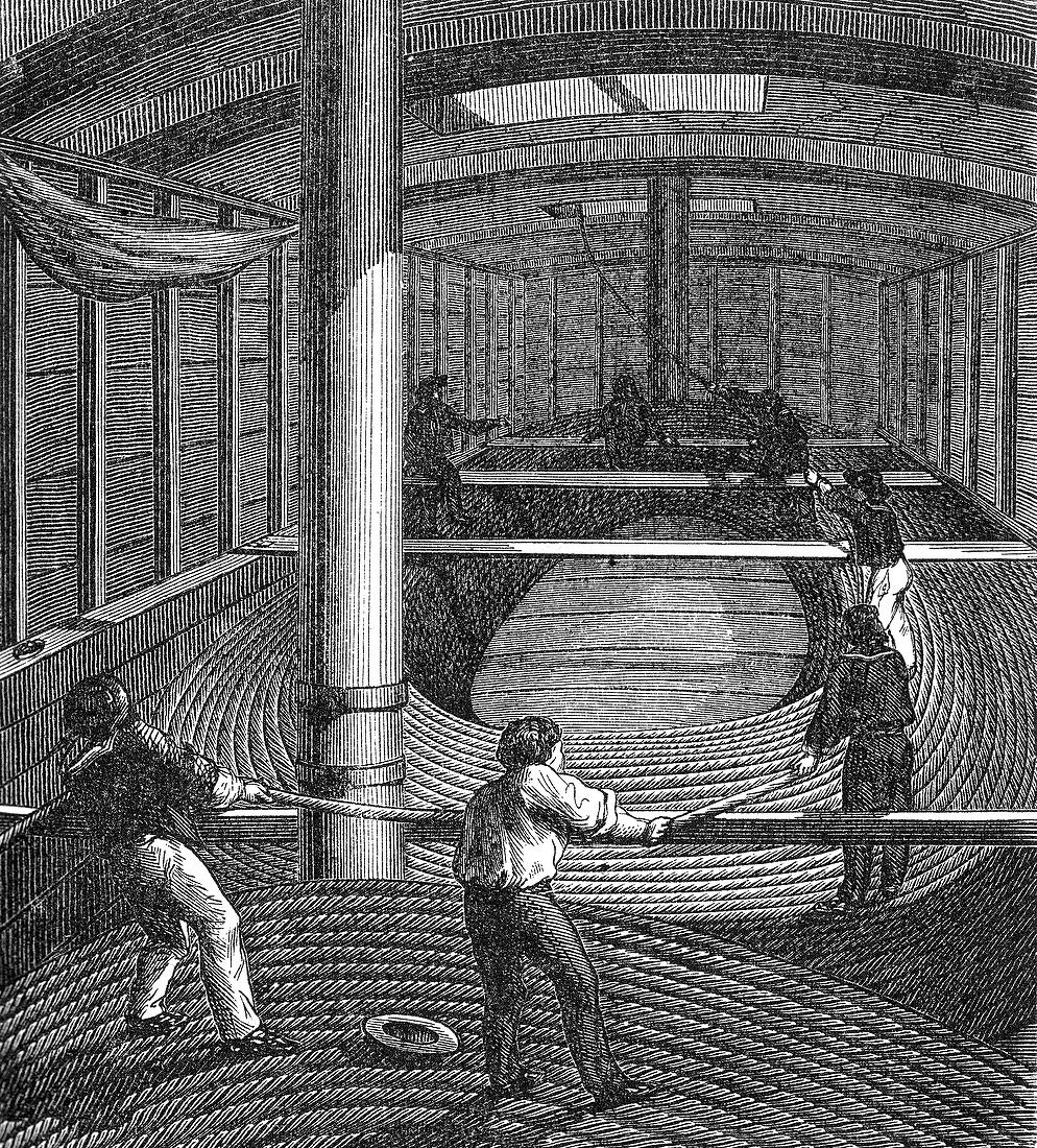 Dover to Calais Telegraph Wire, 1850