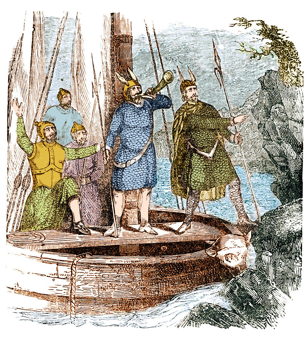 Landing of the Vikings in the Americas