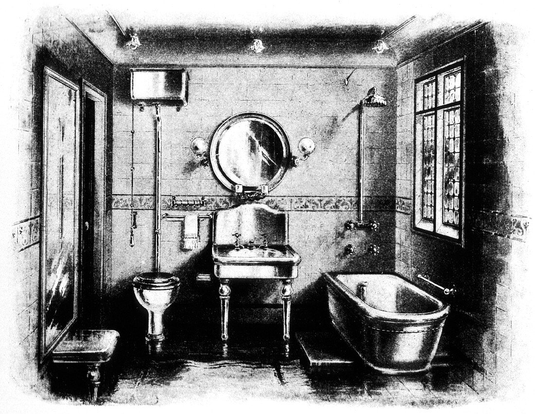 Domestic Bathroom, 1902