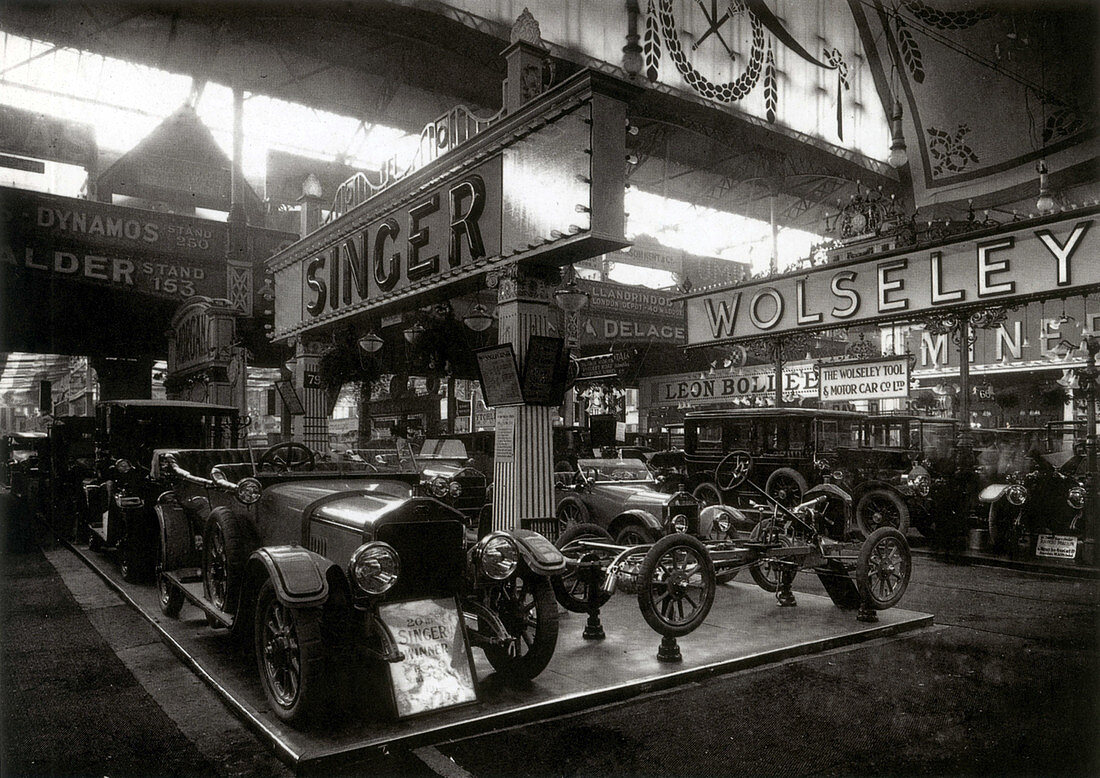 Olympia Motor Show, London, 1912