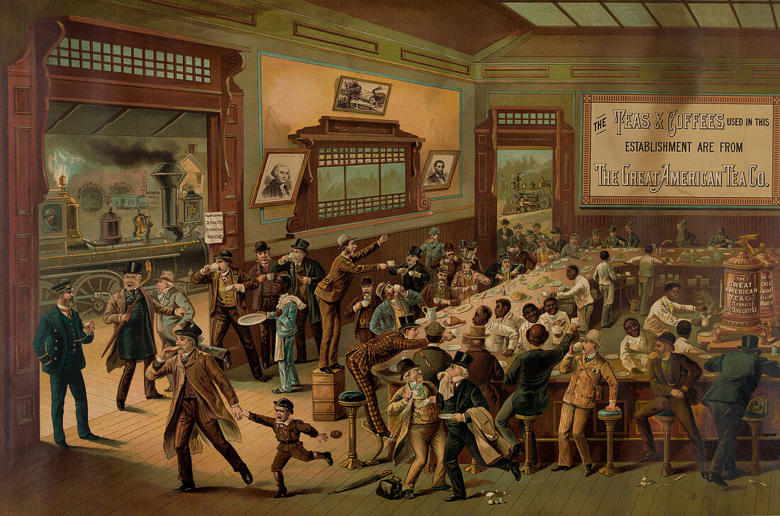Morning Rush Hour, 1886
